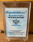 2026 TOPPS 3 KEVIN DURANT AUTO AUTOGRAPH HIT THE MARK RED PARALLEL #D TO 5