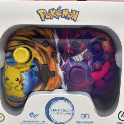 PowerA Pikachu vs Gengar Enhanced Wireless Controller for Nintendo Switch NEW