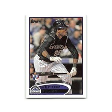 Hector Gomez Rookie 2012 Topps #534 Colorado Rockies Baseball Card NM. rookie card picture