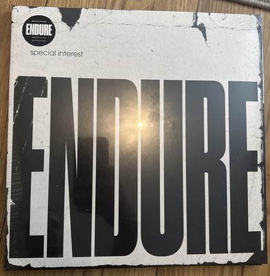 SPECIAL INTEREST ENDURE LTD  EDITION YELLOW  VINYL LP, NEW AND SEALED