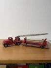 Vintage 1957 Tonka Toy No.5 T-F-D Hook and  Ladder Fire Truck