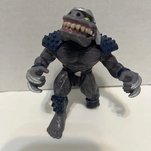 Vintage 1997 Dino TMNT Tyranno Shredder Rare Action Figure Ninja Turtles