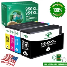 4PK 950XL 951XL Compatible Ink Cartridge For HP OfficeJetPro 8600 8610 8620 8625