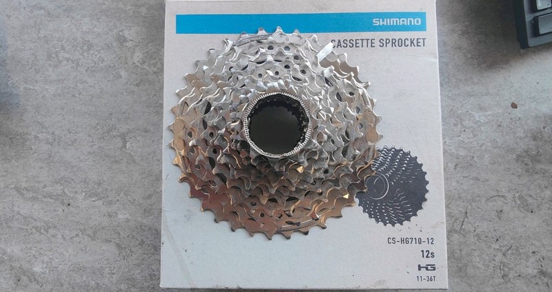 Shimano R7100 HG710 12sp Cassette 11-36T Used