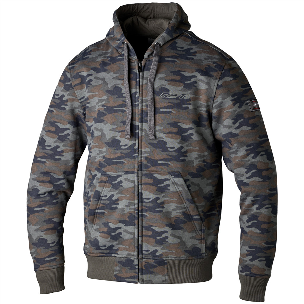 RST Urban Camo City Urban Full Zip Armoured Hoodie UK50/ 3XL
