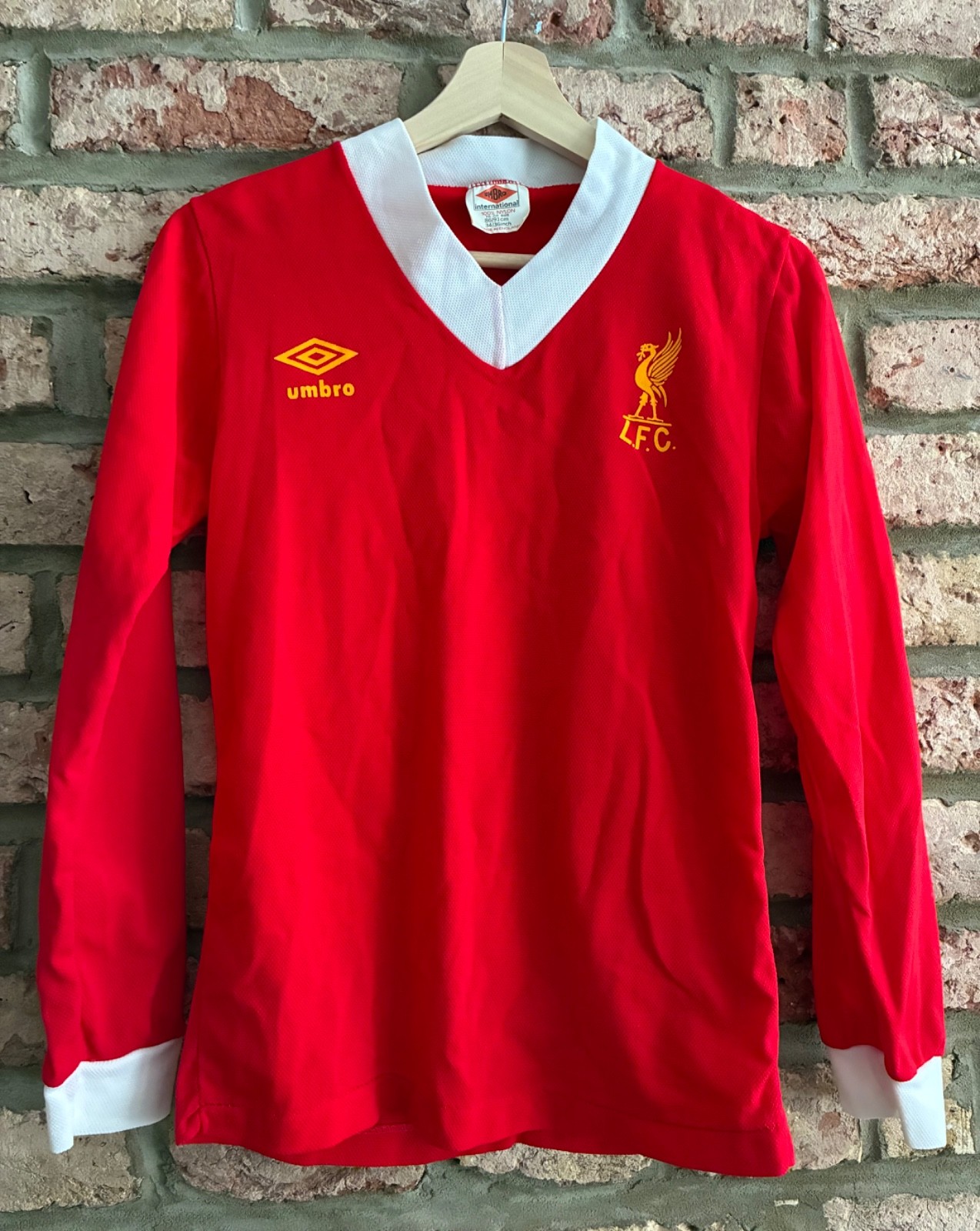 Liverpool FC 1979/82 Home Umbro Vintage Shirt men Small 34-36