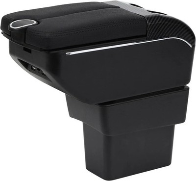 Armrest Box for Nissan Note E-Power Console Double Door Storage with USB Ports