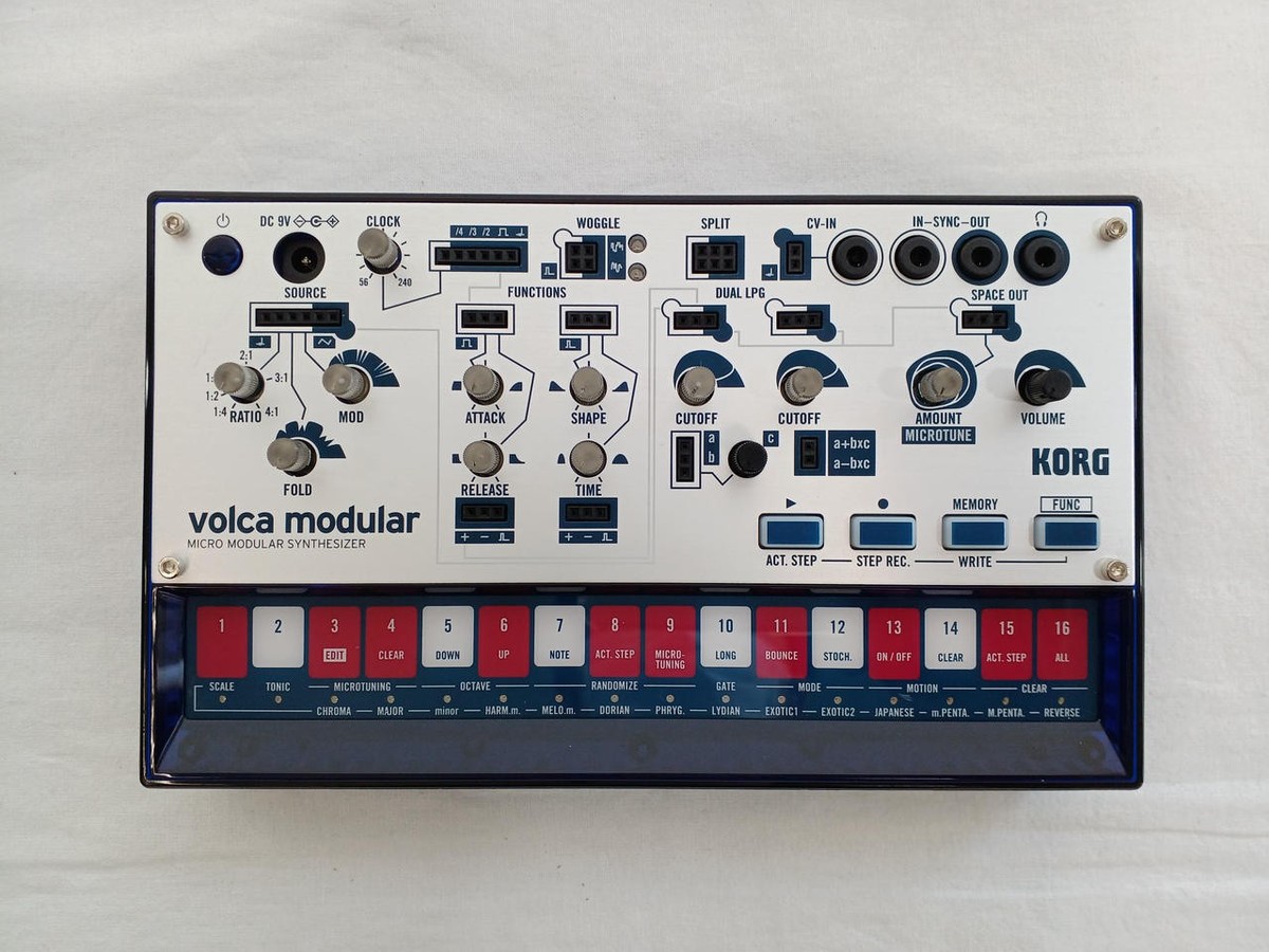 KORG VOLCA MODULAR Micro Modular Synthesizer w/ Box Accessories