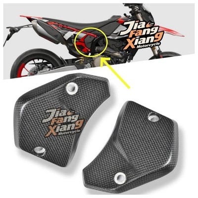 For DUCATI Hypermotard 698 Mono RVE 100% Carbon Fiber Side Panels 2024-2025