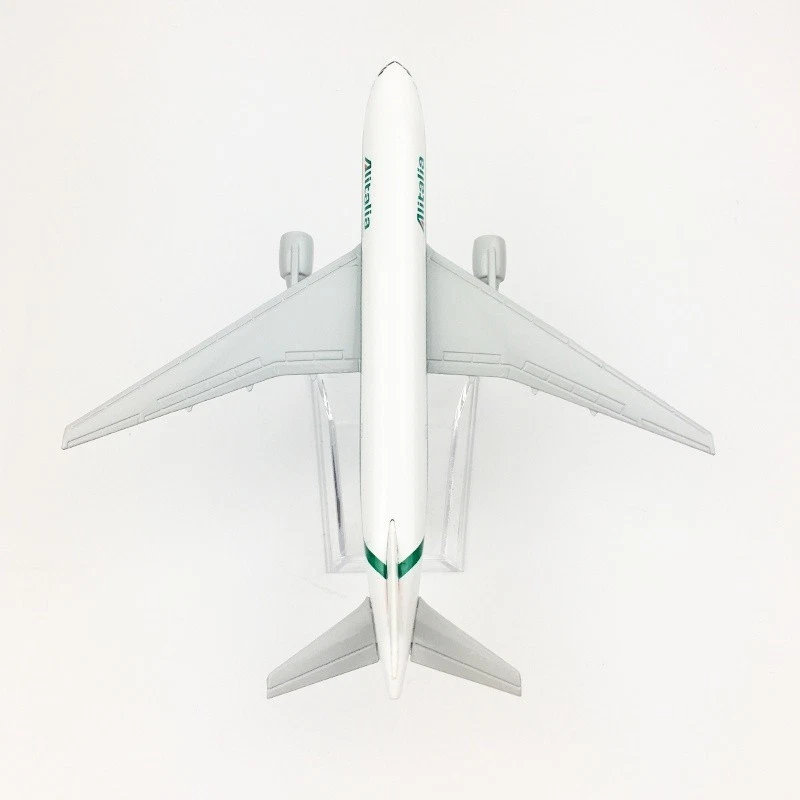 Avión de Colección 1:400 Aleación Diecast 16cm Alitalia Boeing 777-200ER Model - Imagen 4 de 4