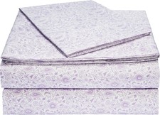 Lightweight Super Soft Easy Care Microfiber Bed Sheet Set with 14" Deep Pockets