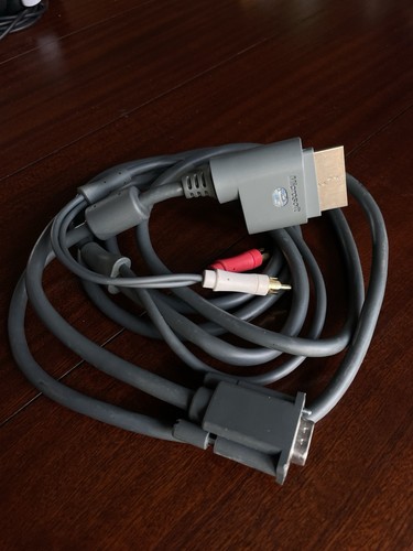 OEM Microsoft XBOX 360 VGA Kabel Model X801257-100 Original Zubehör - Bild 6 von 10