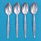 4-Interpur Jardinera Stainless TEASPOONS 6 3/8"