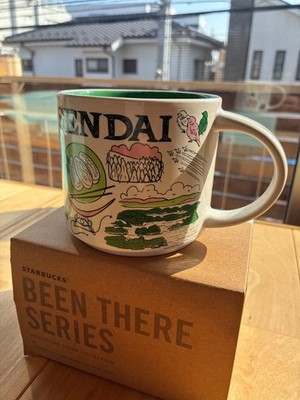 Sendai Miyagi Japan Starbucks coffee Cup Mug 14oz Been There