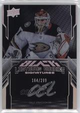 2023 SPx UD Black Lustrous Rookie Signatures 164/299 Olle Eriksson Ek Auto 0il7