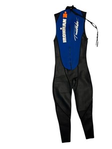 IRONMAN TRIATHLON Black/Blue NEW-ZEALAND-MADE WETSUIT Neoprene Running Women's S