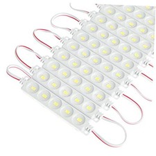LED Module DC12V White Injection 5 LED Module 1.2 W Waterproof Decorative 6500K