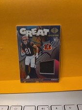 2024 Panini Illusions Great Expectations Jermaine Burton GE-JBN  Jersey  Bengals