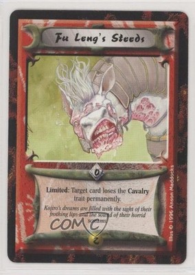 1996 Legend of the Five Rings L5R CCG - Forbidden Knowledge Fu Leng's Steeds