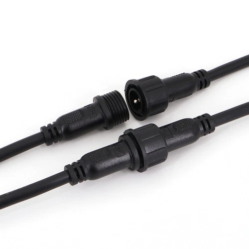 10Pairs 2/3Pin 18/22AWG Waterproof LED Strip Male & Female Cable Connectors USA - Foto 13 di 23