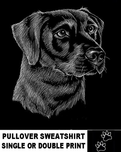 Labrador Retriever Black Lab Yellow Lab Faithful Loyal Pullover Sweatshirt AB736 - Bild 1 von 12
