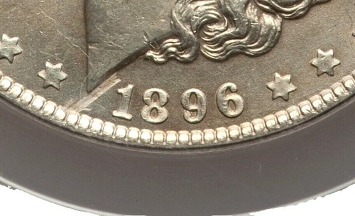 1896 Great Britain One Penny Queen Victoria Coin In Good Condition
