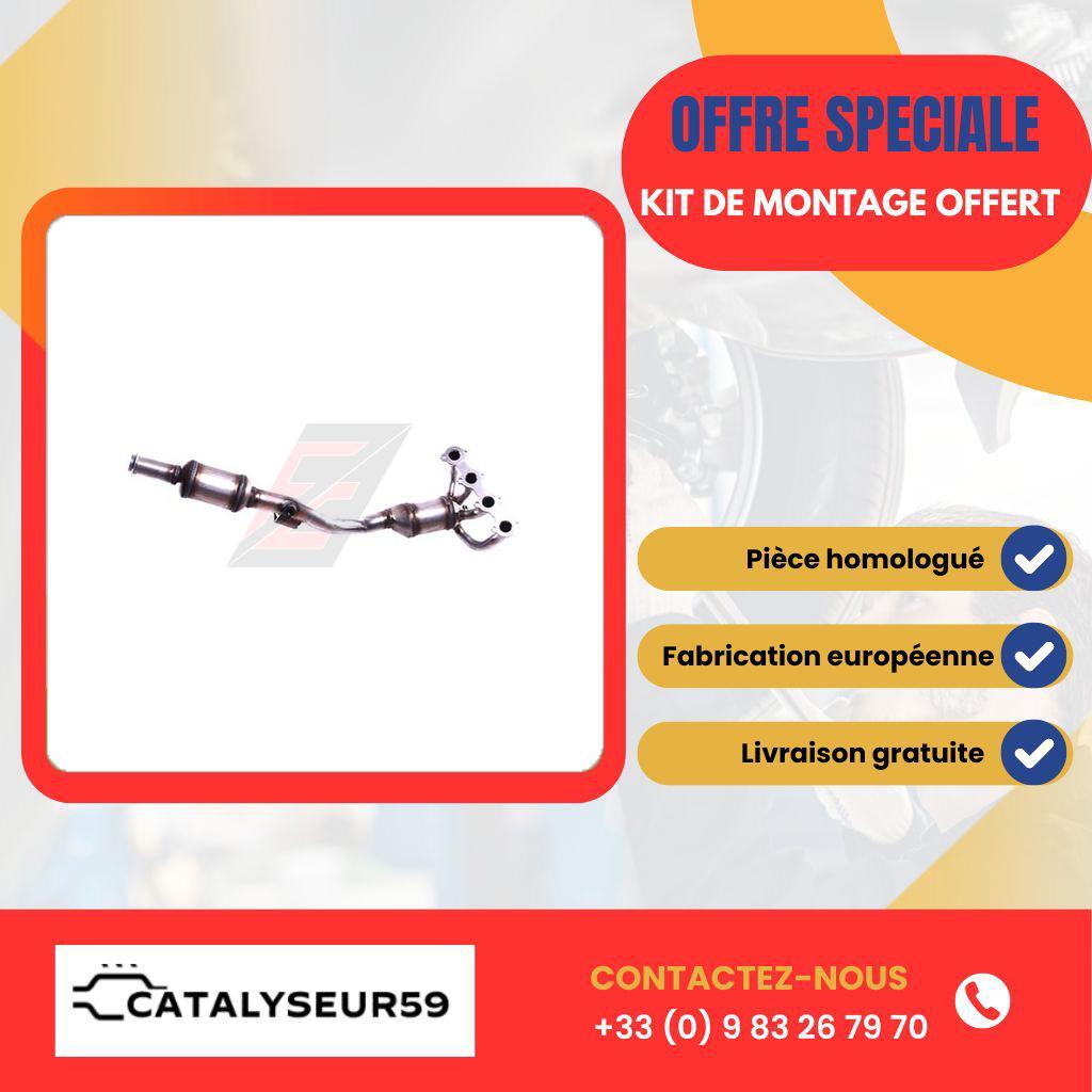 Réparer pollution Mercedes A160 avec ce catalyseur 1.5i 16V pour W169