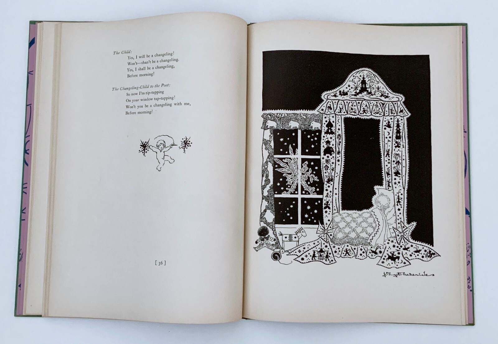 Green Pipes Poems & Pictures J. Joseph Rous Paget-Fredericks Art Deco Art 1929 - Picture 5 of 12