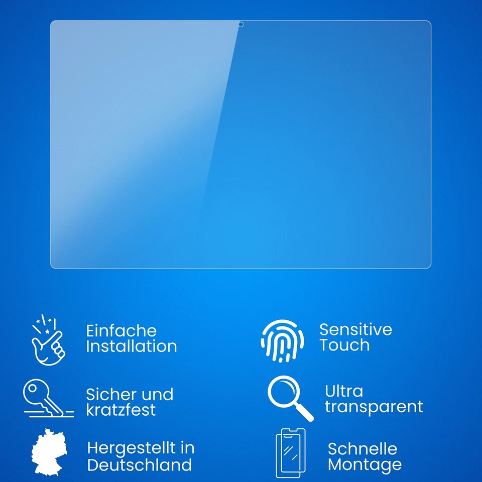 atFoliX 2x Displayschutzfolie für Chuwi Hi10 X Pro Schutzfolie klar Folie - Bild 3 von 4