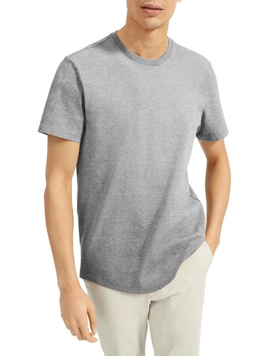 Camisetas HIPSTER para hombre Camiseta Larga Hip Hop Hemline Extendida Informal Básica - Imagen 7 de 14