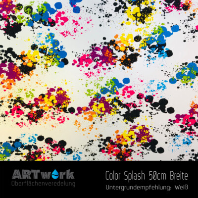 Wassertransferdruck WTD Starterset Color Splash + Aktivator Hydrographics