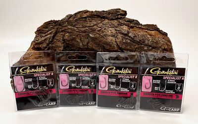 Gamakatsu G-Carp Specialist R Hooks Grey Gr. 2 4 6 8 Karpfenhaken NEW OVP