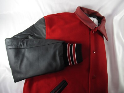Red Holloway Original Varsity Jacket, Size Medium (D ED)