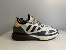 Ninja x adidas ZX 2K Boost Time In - White Grey for Sale
