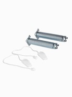 TüRscharnierfedern Mit SeilzüGen Wie Siemens 00754869 FüR GeschirrspüLer Neu