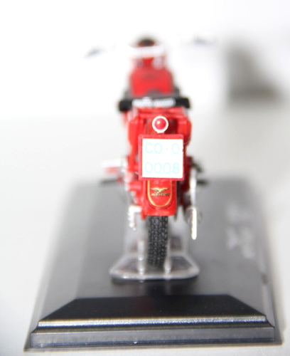 STARLINE MODELS USATO 1:24 DIE CAST MOTO GUZZI AIRONE 250 ROSSO EDI 3 MOTO - Imagen 4 de 5