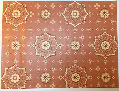 1970s Vintage Wallpaper Sample Birge Slater Textil Backgrounds Newport No.97621