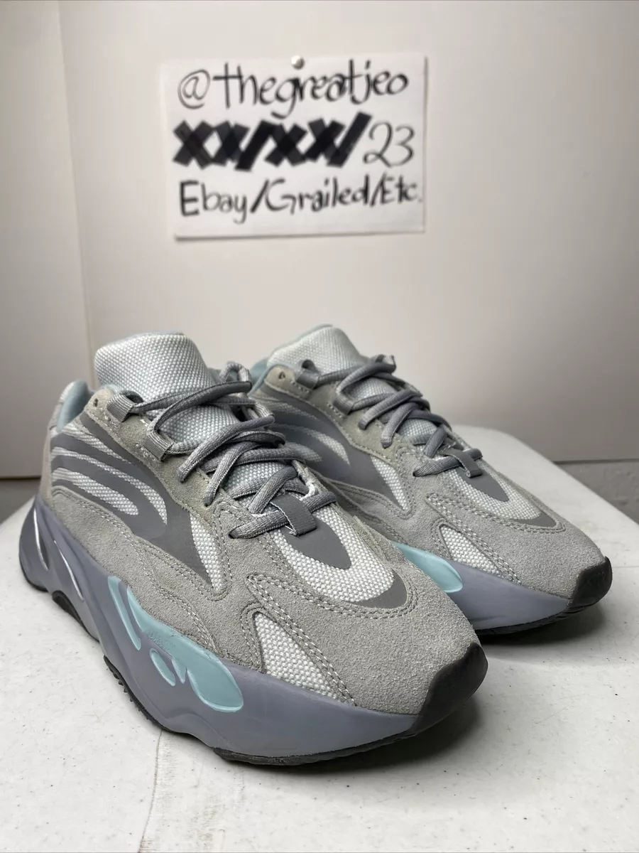 Adidas Yeezy Boost 700 V2 Hospital Blue FV8424 Gray Blue Men's Size US 9.5