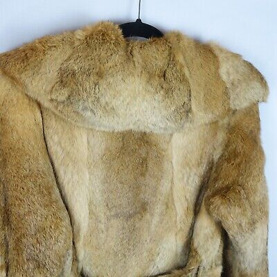 Vintage City Furs Authentic Rabbit Fur Long Overcoat w/ Fur Vintage City Furs Authentic Rabbit Fur Long Overcoat w/ Fur