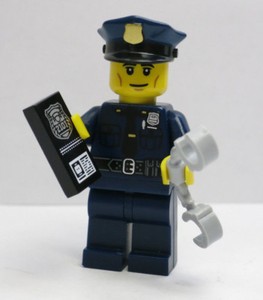 policeman lego minifigure
