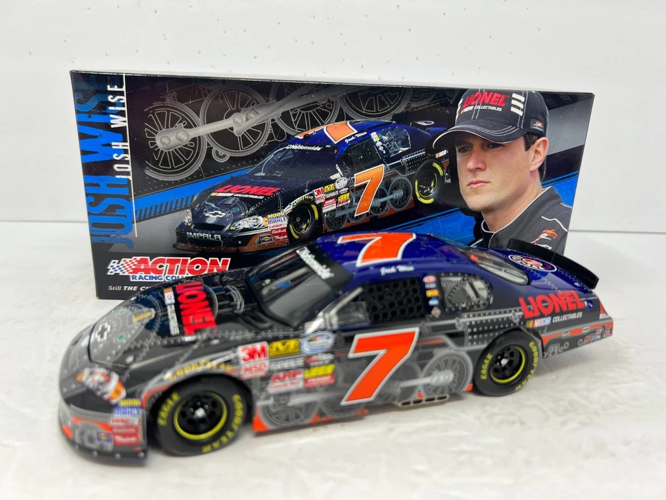Lionel Racing Nascar #7 Josh Wise Lionel Nascar Coleccionables Impala 1:24 Diecast Foto 2 de 4