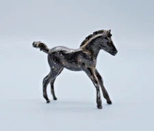 Sterling Silver SMD Signed Pony Horse Miniature Figurine 40 Grams - F137