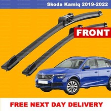 For Skoda Kamiq 2019-2023 SlimTop Front Windscreen Aero Wiper Blades SET 28"18"
