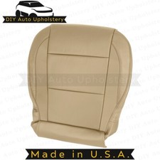 2005-2015 For Nissan Titan Driverpassenger Topbottom Leather Seat Covers Tan