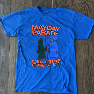 Collection Mayday Parade Band Gift For Fan S to 5XL Blue T-shirt