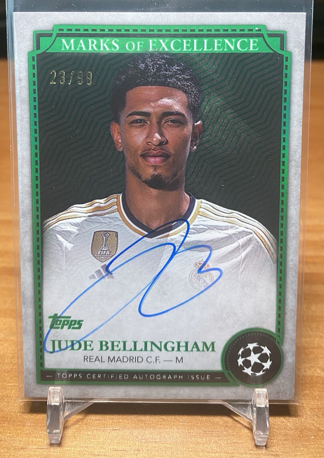 Jude Bellingham サイン入りカード /99