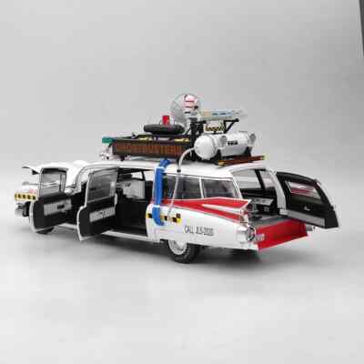 1/18 HOT WHEELS Cadillac Ghostbusters II ECTO 1A Elite X5470