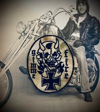 PARCHE IRON CROSS de colección motociclista outlaw mc car club años 60 50 70 motocicleta 1%er