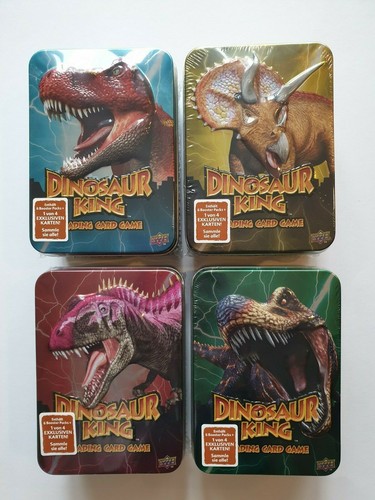 UPPER DECK DINOSAUR KING COLLECTOR TIN/ BOX /Booster/Cards zum aussuchen,Neu - Picture 2 of 25