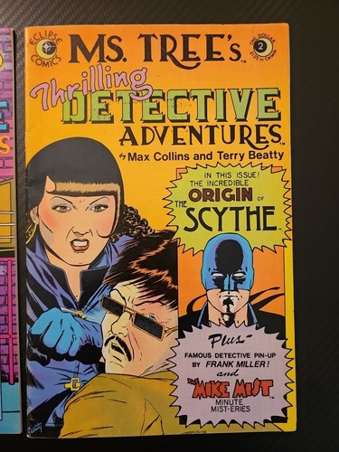 Ms Tree's Thrilling Detective Adventures #1 2 1983 VF Eclipse Comic Frank Miller - Picture 3 of 8